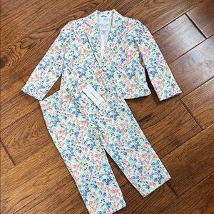Floral Kids Blazer and Pants